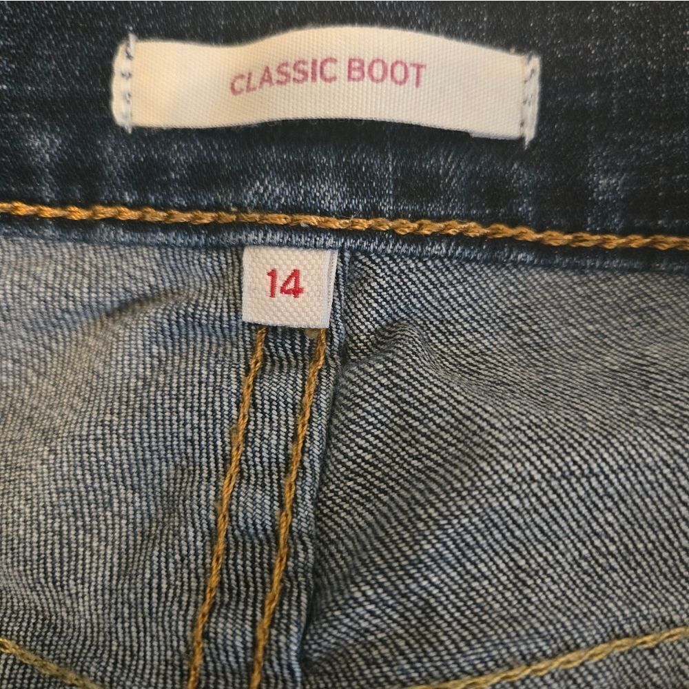 LEVI'S Classic Bootcut Design Pocket Jeans Plus Size - Picture 6 of 6